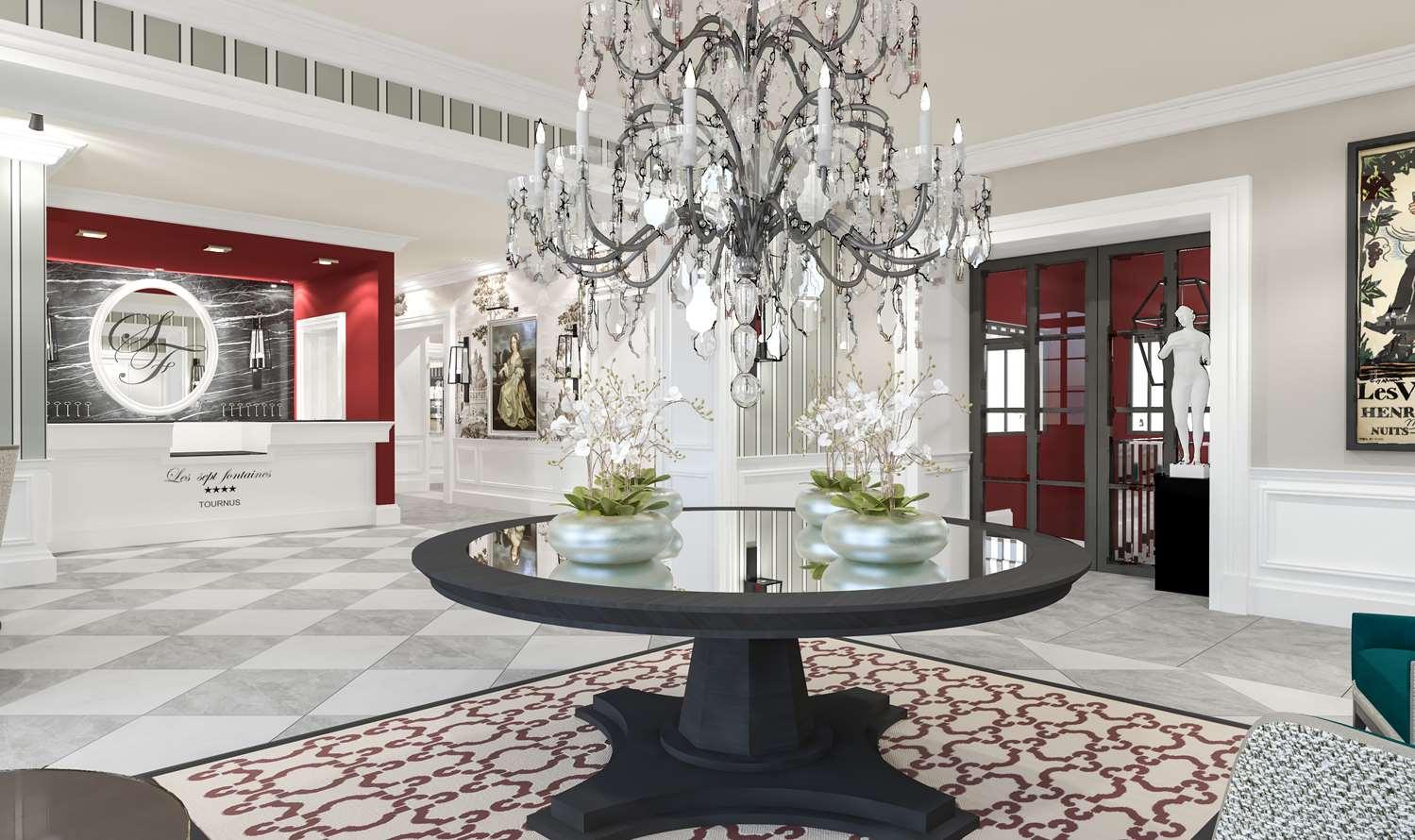 Hotel & Spa Les Sept Fontaines Best Western Premier Турню Екстериор снимка